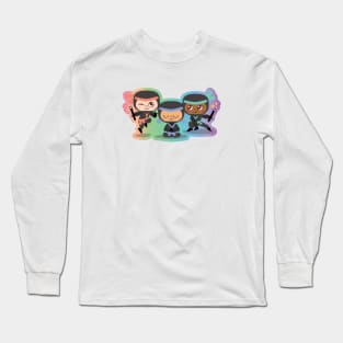 Language Ninja Friends Long Sleeve T-Shirt